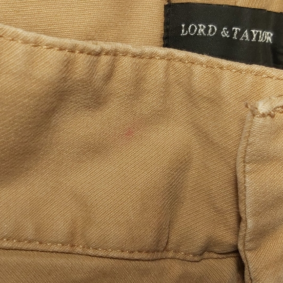 Lord & Taylor Tan Brown Chino pant - Picture 3 of 5